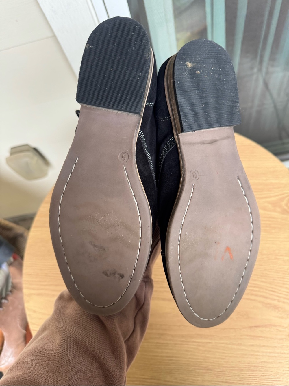 Diba ELI Black Suede Leather Western Cowboy Boot Cowgirl Festival Lace Up Oxford - Picture 6 of 8